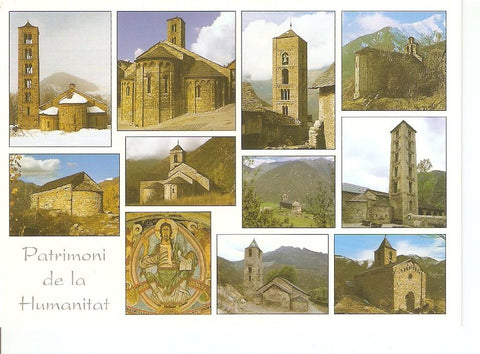 Postal 039298 : Romanic de la Vall de Boi. Patrimoni de la Humanitat
