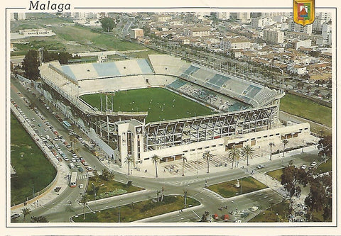 Postal 50595: MALAGA - Estadio de la Rosaleda