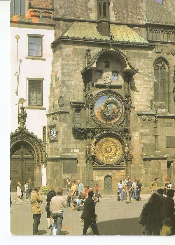 Postal 043684 : Praha. El Reloj del Ayuntamiento de la Ciudad Vieja