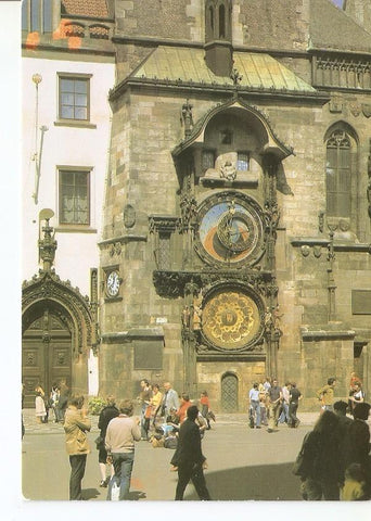 Postal 043684 : Praha. El Reloj del Ayuntamiento de la Ciudad Vieja