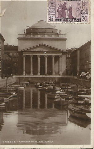 Postal 51693: TRIESTE - Iglesia de San Antonio