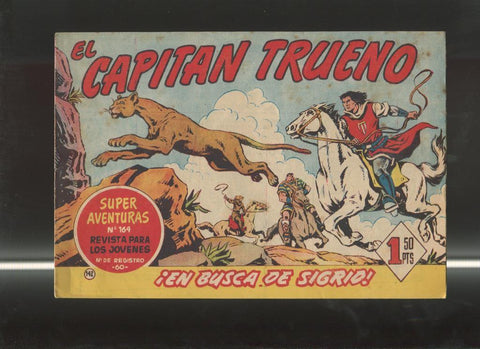 El Capitan Trueno original numero 142: En busca de Sigrid