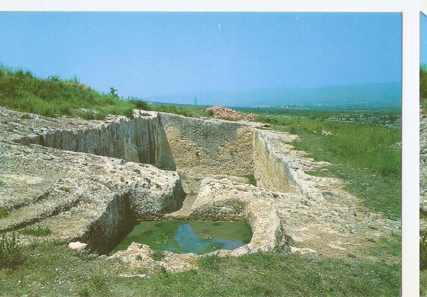 Postal 045631 : Olerdola. Algibe  ibero - romano con su sistema de filtro (siglo II a. de J.C.)