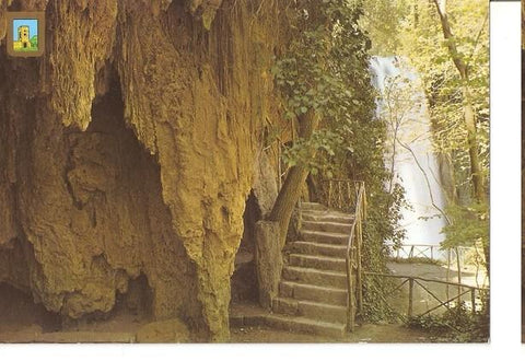 Postal 047353 : Monasterio de Piedra (Zaragoza). Gruta del Artista y Caprichosa