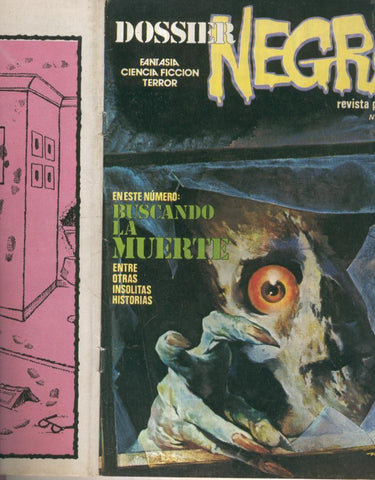 Dossier Negro numero 145 (numerado 4 en trasera)