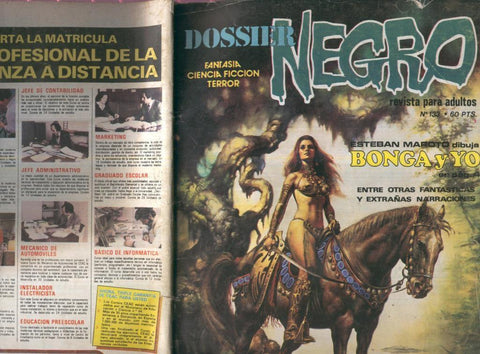 Dossier Negro numero 133 (numerado 2 en trasera y algo aviejado)