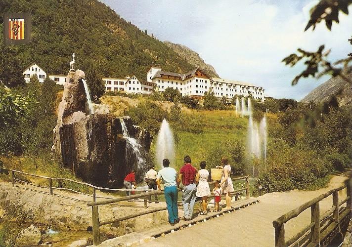 Postal 048215 : Pirineu Catala (Lleida). Vall de Bohi. Caldas de Bohi. Vista parcial
