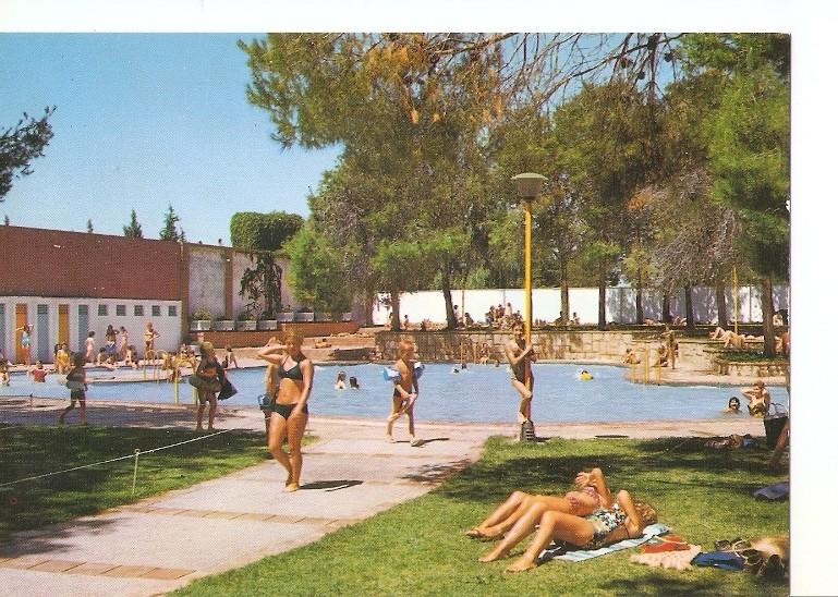 Postal 049826 : Lerida. Parque Municipal Alcalde Pons. Piscina privada