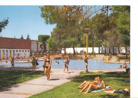 Postal 049826 : Lerida. Parque Municipal Alcalde Pons. Piscina privada