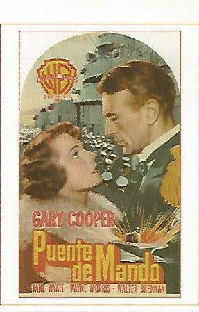 CROMO CINE 1447: PUENTE DE MANDO