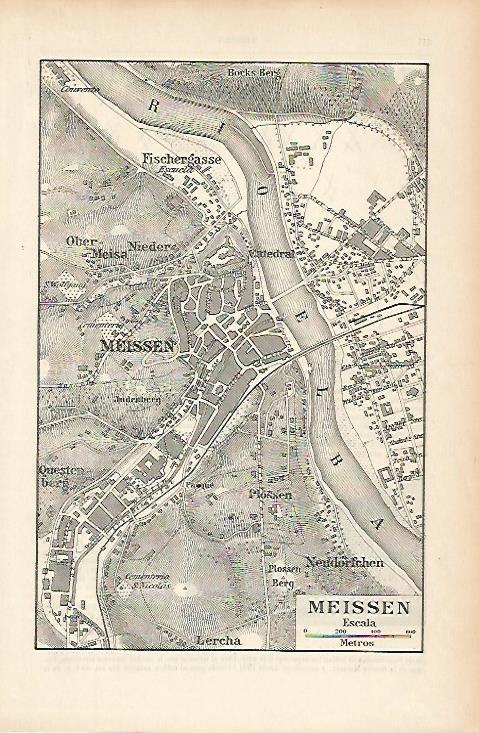 LAMINA ESPASA 11591: Plano de Meissen