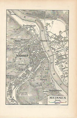 LAMINA ESPASA 11591: Plano de Meissen