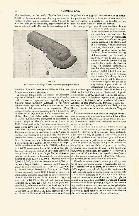 LAMINA ESPASA 12560: Globo cometa Parseval-Sigsfeld (1894)