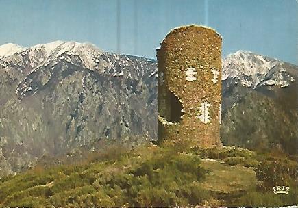 POSTAL 18095: VERNER LES BAINS