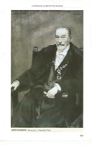 LAMINA COSSIO 50006: Amos Salvador por L. Menendez Pidal