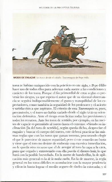 LAMINA COSSIO 50007: Enlazar toros desde el caballo. 