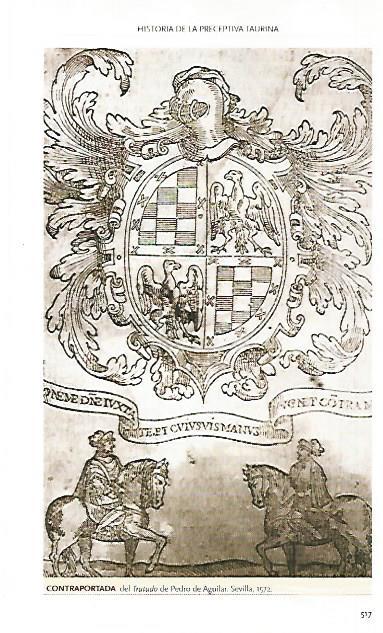 LAMINA COSSIO 50018: Contraportada del Tratado de Pedro de Aguilar 1572