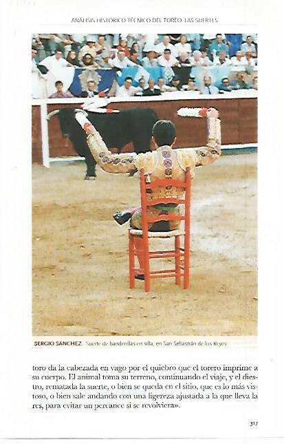 LAMINA COSSIO 50033: Banderillas en silla por Sergio Sanchez