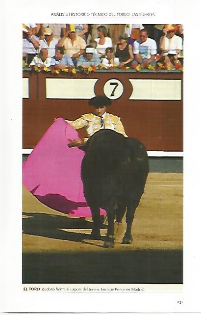 LAMINA COSSIO 50041: Enrique Ponce en Madrid