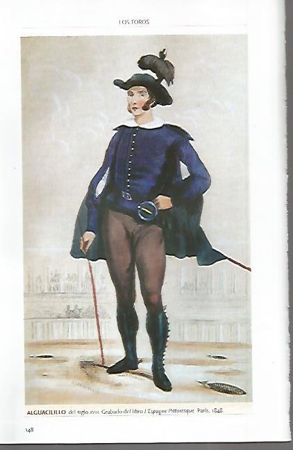 LAMINA COSSIO 50054: Alguacilillo del siglo XVIII