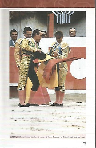 LAMINA COSSIO 50062: Alternativa de Cristina Sanchez de manos de Curro Romero 1996