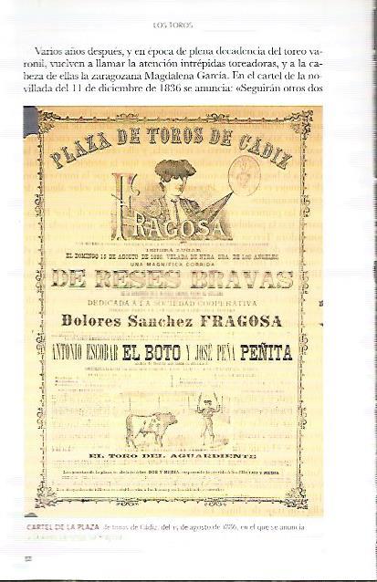 LAMINA COSSIO 50067: Cartel de la plaza de toros de Cadiz del 15 agosto de 1886