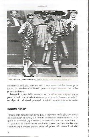 LAMINA COSSIO 50096: Juan Belmonte y Josellito Murcia en 1920
