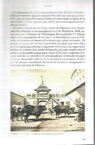 LAMINA COSSIO 50107: Toros en los corrales