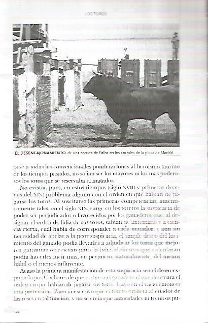 LAMINA COSSIO 50109: Desencajonamiento de Palha en la plaza de Madrid