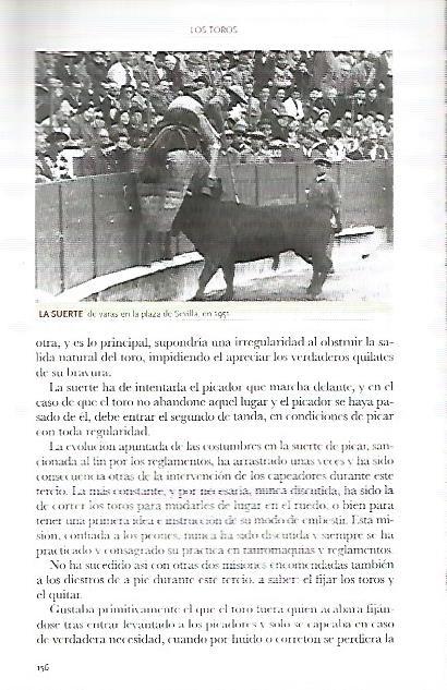 LAMINA COSSIO 50115: Suerte de varas en Sevilla en 1951
