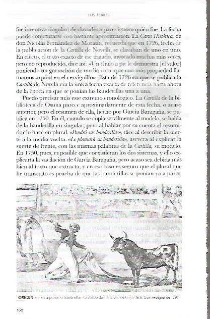LAMINA COSSIO 50117: Origen de los arpones o banderillas