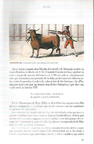 LAMINA COSSIO 50118: Banderillas a la media vuelta