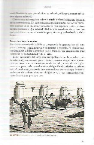 LAMINA COSSIO 50119: El espada brindando el toro