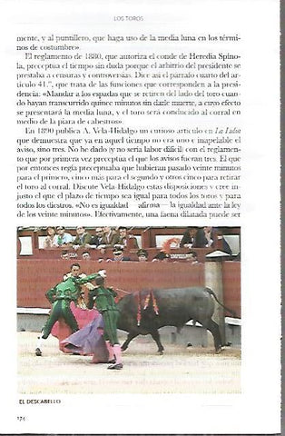 LAMINA COSSIO 50121: El descabello