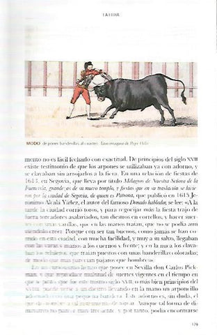 LAMINA COSSIO 50122: Banderillas al cuarteo