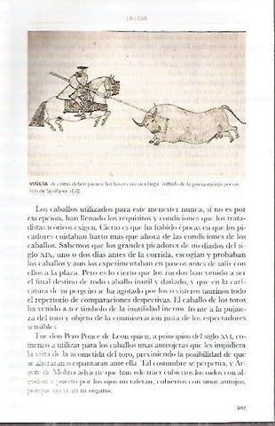 LAMINA COSSIO 50129: Parar los toros con vara larga 1678