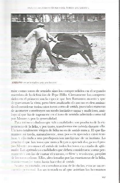 LAMINA COSSIO 50137: Joselito en un tentadero