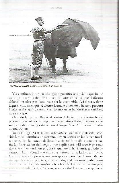 LAMINA COSSIO 50146: Rafael el Gallo