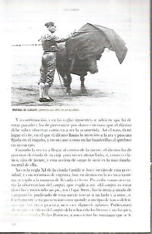 LAMINA COSSIO 50146: Rafael el Gallo
