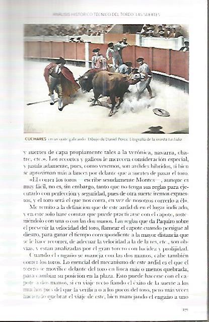 LAMINA COSSIO 50151: Cuchares en un quite galleando