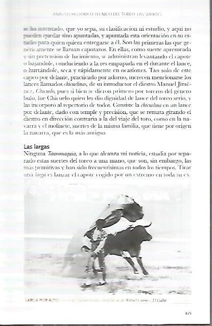 LAMINA COSSIO 50152: Larga por alto de  El Gallo