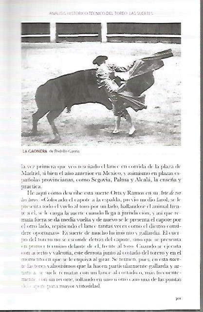 LAMINA COSSIO 50162: La gaonera de Rodolfo Gaona