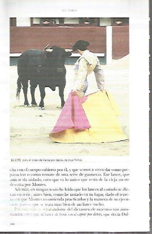 LAMINA COSSIO 50163: Cite por detras por Jose Tomas