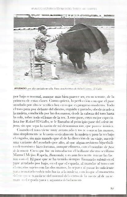 LAMINA COSSIO 50181: Ayudado por alto sentado en silla por El Gallo