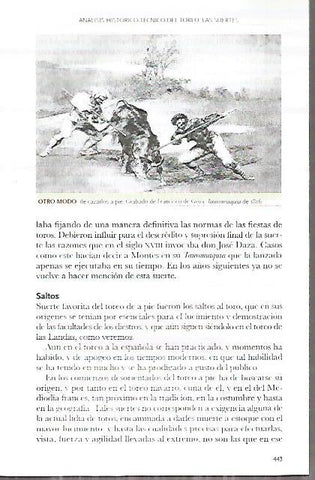 LAMINA COSSIO 50209: Grabado de Goya de 1816
