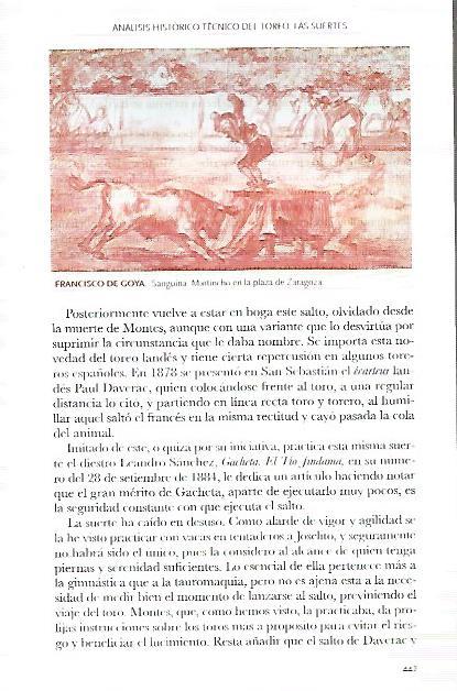 LAMINA COSSIO 50211: Sanguina por Francisco de Goya
