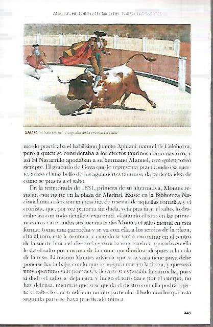 LAMINA COSSIO 50212: Salto al trascuerno