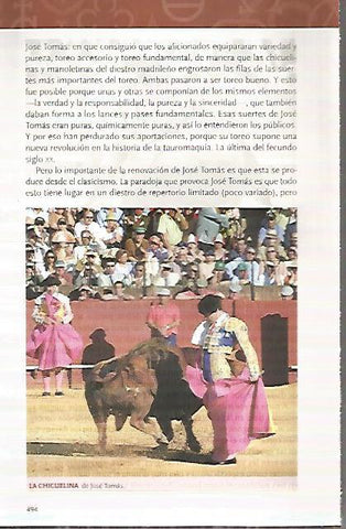 LAMINA COSSIO 50224: La chicuelina de Jose Tomas
