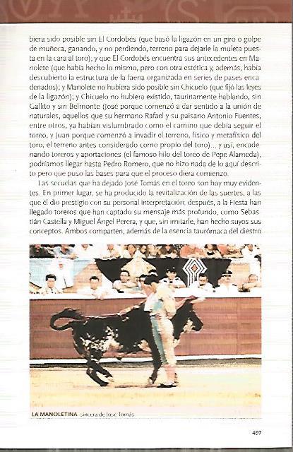 LAMINA COSSIO 50226: Manoletina de Jose Tomas