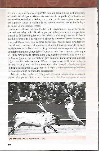 LAMINA COSSIO 50227: Banderillas de El Soro
